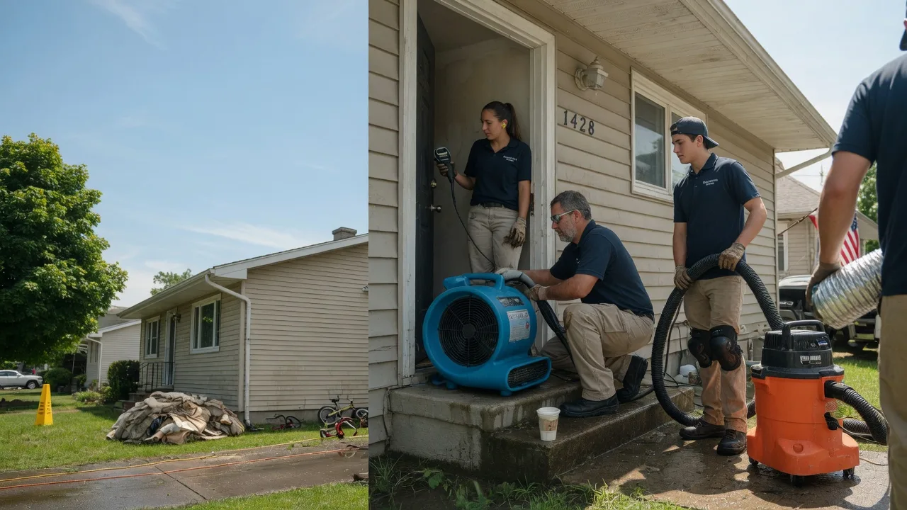 Water Damage Restoration in Rushville, OH near me